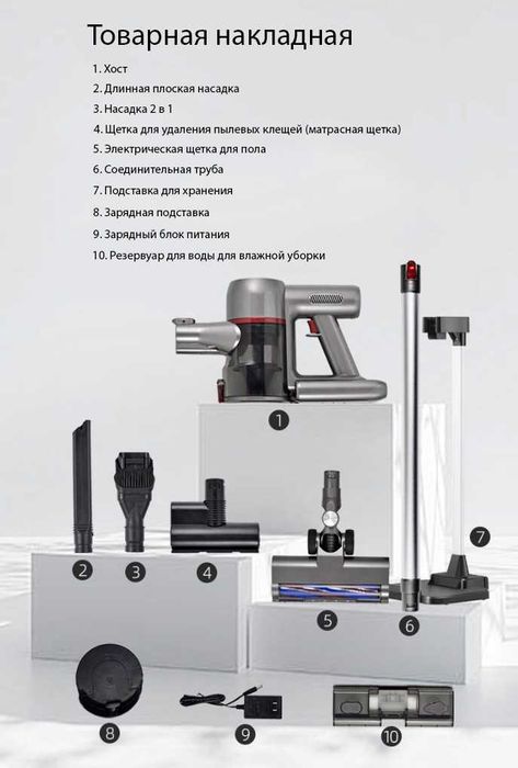 Беспроводные пылесосы PUWEINUO P9 Plus