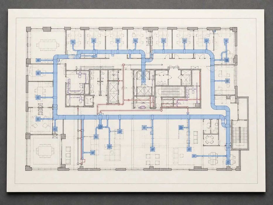 Desenator AutoCAD și Revit MEP – planșe instalații, PDF în DWG