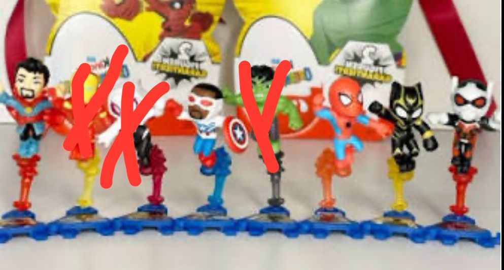 Киндер мстители обмен