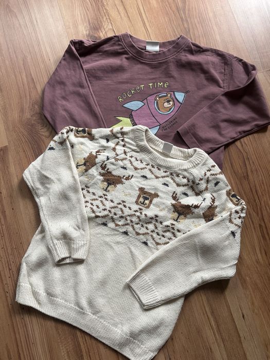 Дрешки за момче, блузи Guess, Zara, Diesel - размер 110