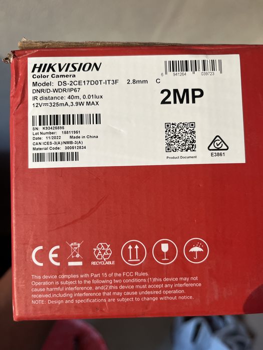 Canera si DVR analog Hikvision