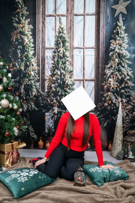 Коледен фон от микрофибър Kate Backdrop и друга коледна украса