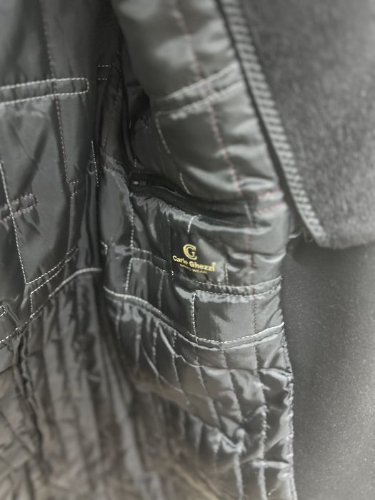 Пальто мужское черное