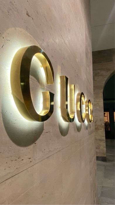 буквы из нержавейки золото, серебро