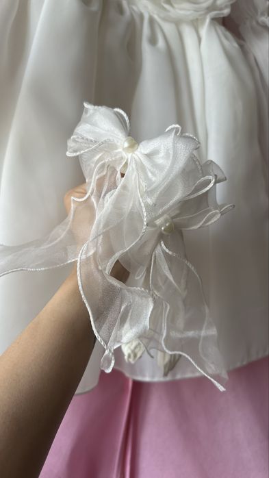 Платье белое для девочки