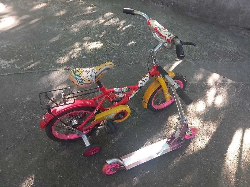 Bicicleta si Trotineta ptr copii