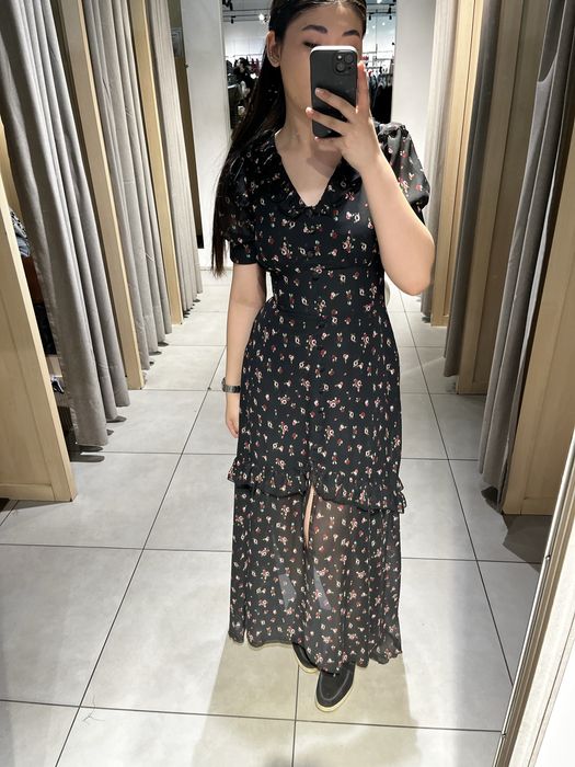 Черное платье летное