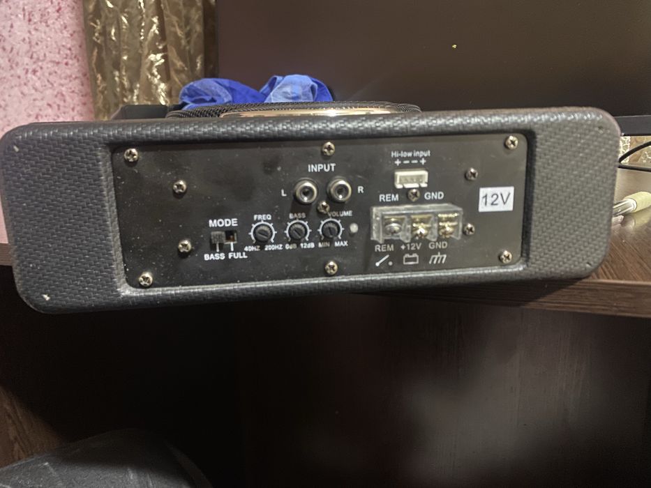 aktevni sabufer Pioneer GB vatini bilmiyman