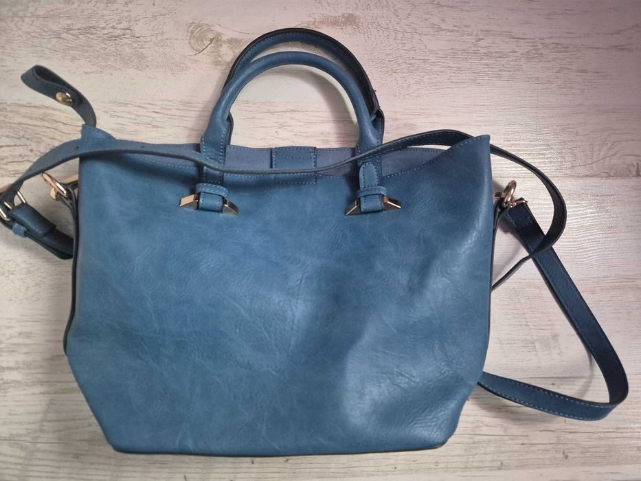 Geanta de culoare albastru