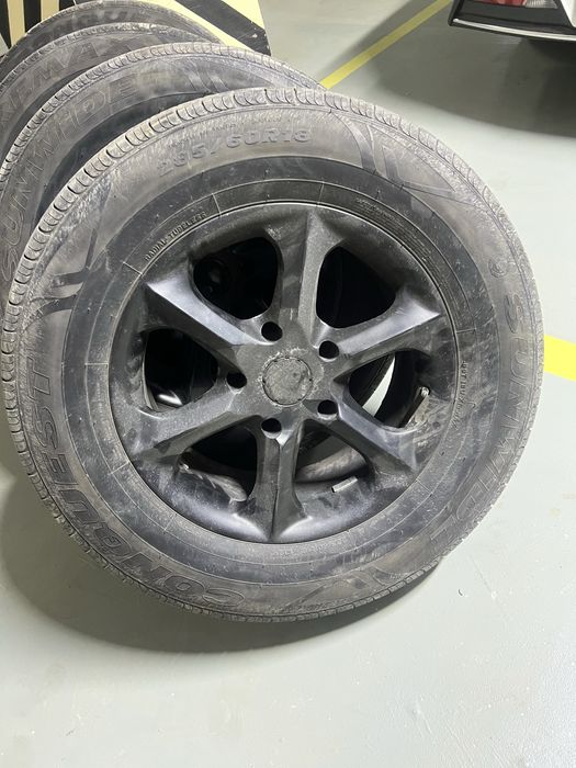 диски с летними шинами 285/60/18
