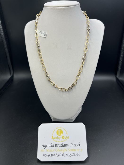 Lant aur 14k. 10,99 gr lungime 50 cm cod 21264