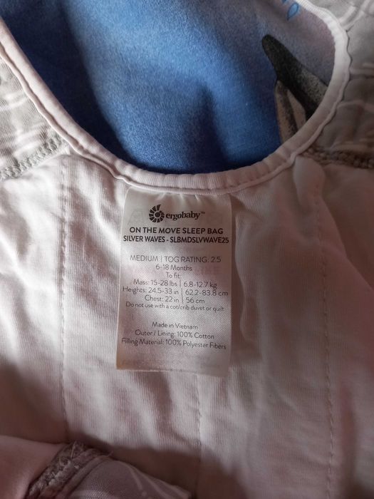 Зимен спален чувал ergobaby on the move 6-18 месеца
