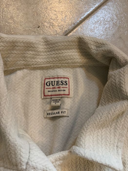 Памучна риза Guess