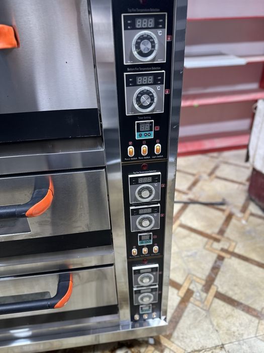 Xamir qoradigan aparat va non pishirgich