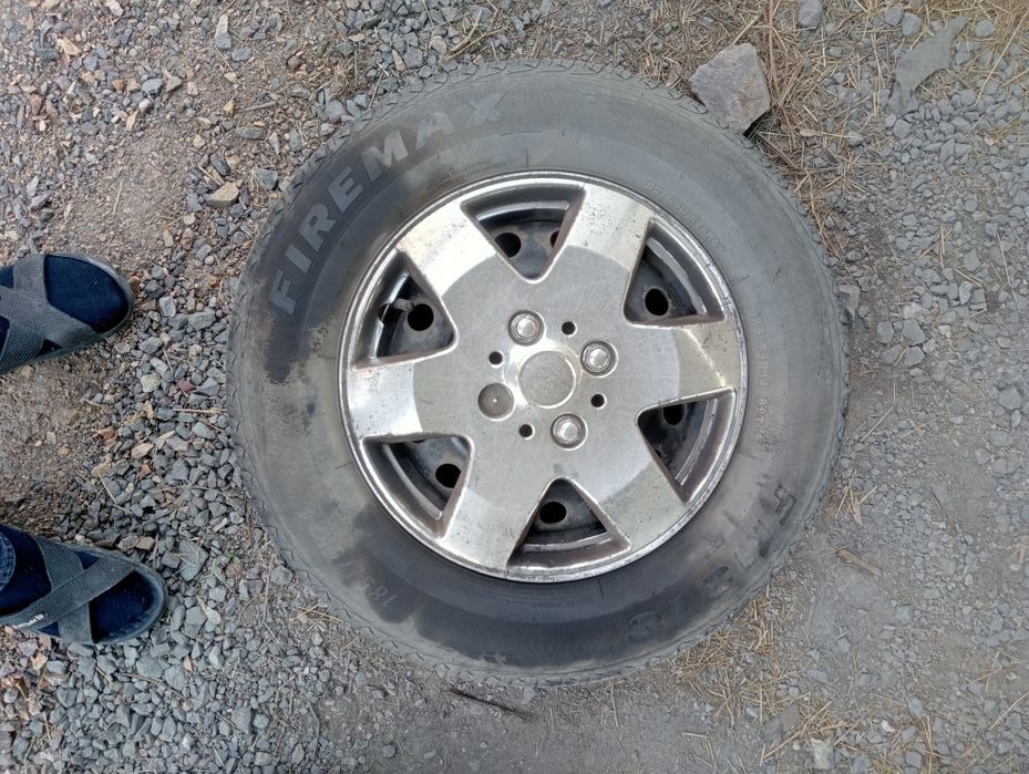 Шины летние R14, на штампах