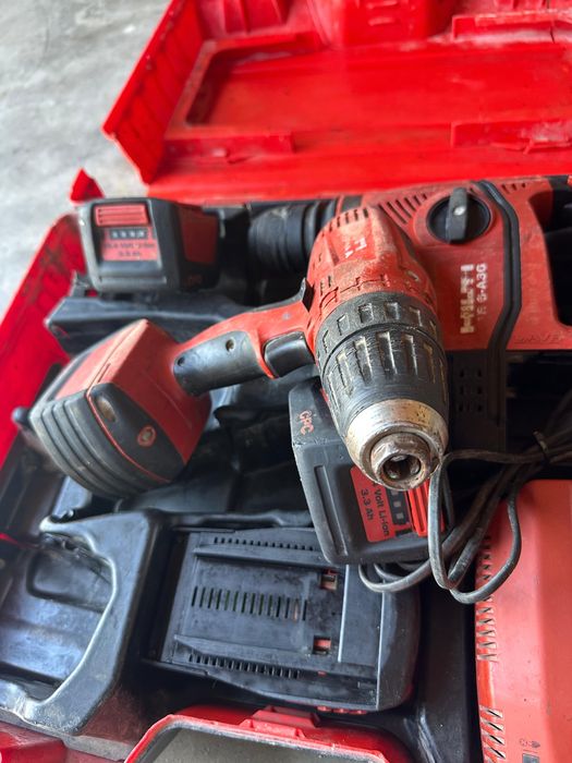 Set Hilti rotopercutor TE 6-A36/autofiletanta SF 14-A