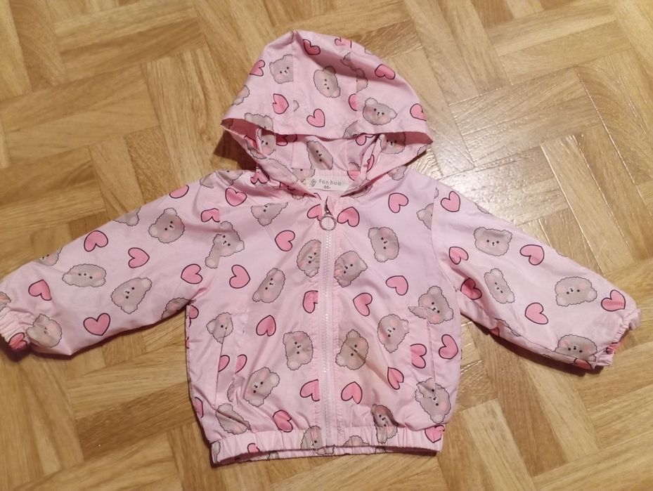 Ветровка дождевик для девочки