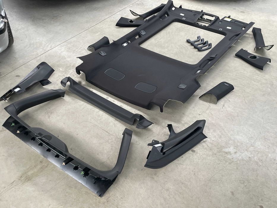 Plafon interior negru cu panoramic Bmw seria 5 G31 touring