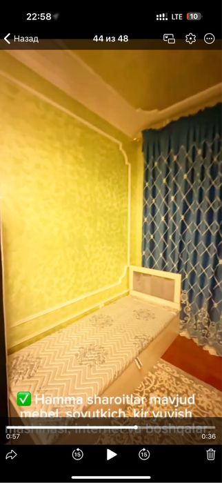 Yashnobod metrosi ro‘parasidagi 3 xonali uyga.3ta talaba qizlar kerak.