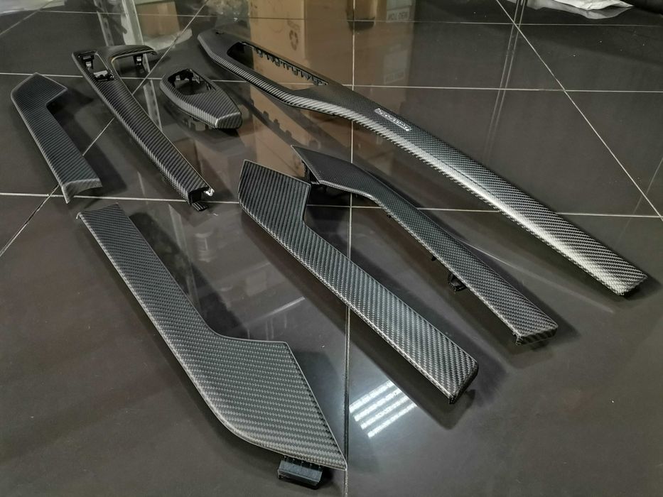 К-т Нов OE Carbon Gloss Audi A4 S4 RS4 8W A5 RS5 F5 Декоративни Лайсни