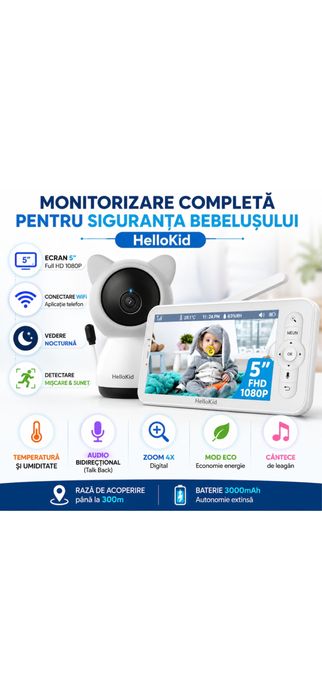 Monitor bebe - BabyMonitor Wifi