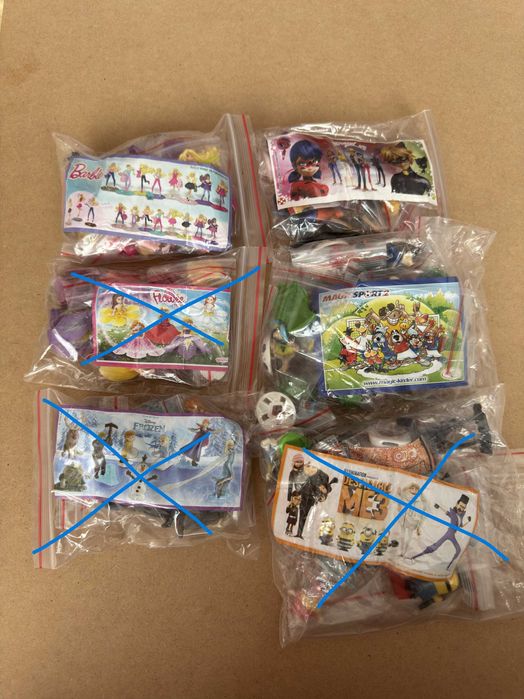 Играчки от яйца Киндер / Kinder