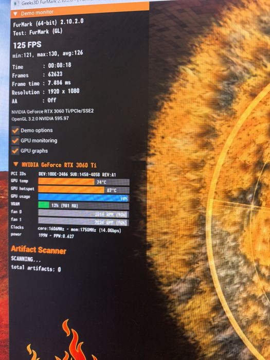 PC Gaming i7 9700KF RTX 3060TI 8GB