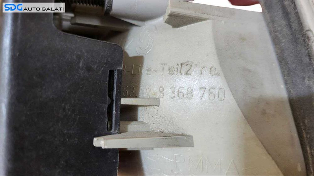 Stop Lampa Tripla Dreapta de pe Haion Portbagaj BMW Seria 3 E46 1998 - 2001 Cod 8368760 [A0060]