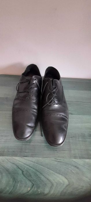 Pantofi barbatesti  din piele, marimea  45 și 46, „Rieker”