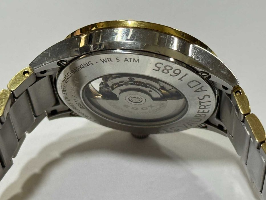 Мъжки Часовник EDOX Les Vauberts Men’s Automatic Dress Watch