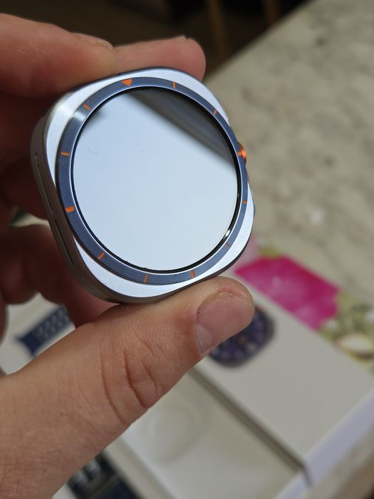 Samsung Galaxy Watch Ultra Titanium Blue! 2025!Като нов!