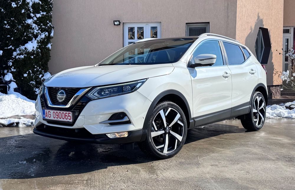 Nissan Qashqai Tekna Facelift 1,3 benzină 140cp/Alb perlat /Euro6/‼️ RATE  FIXE‼️
