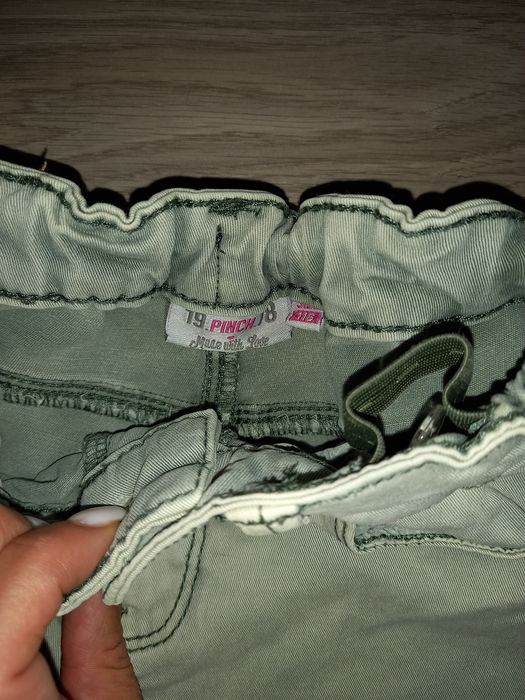 2 perechi pantaloni scurti si 1 fusta fetite, H&M, 5-6 ani