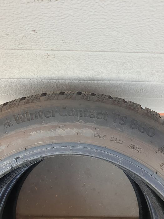 Зимни гуми 2 броя CONTINENTAL WinterContact TS860 195 60 R16 дот 4919