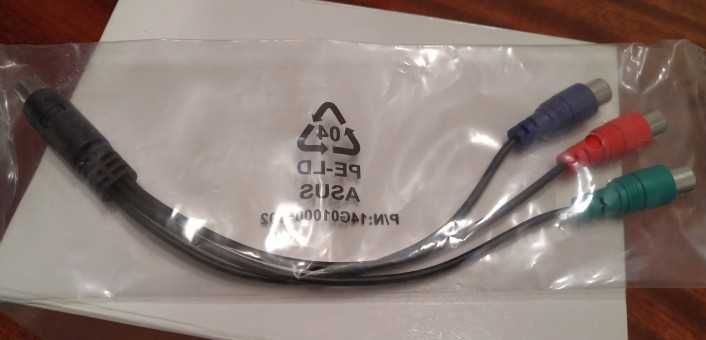 Преходен кабел от видеокарта с TV-out към RGB YPbPr (PC-TV)