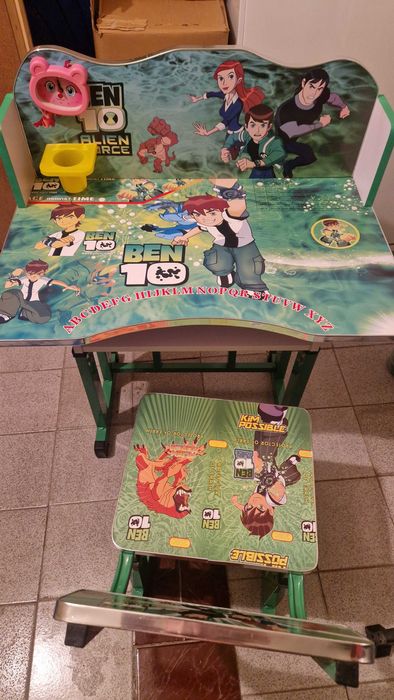 Бюро със стол Бен Тен (за деца от 3 до 10 години)
