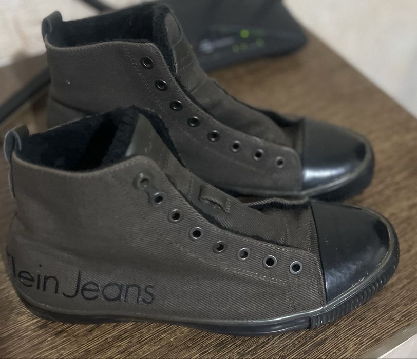 Утепленные хайтопы Calvin Klein Jeans Aron (Оригин