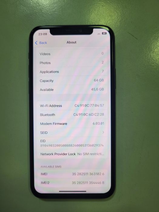 iPhone 11 Pro Green Impecabil ca Nou Poze Reale Husa Carbon