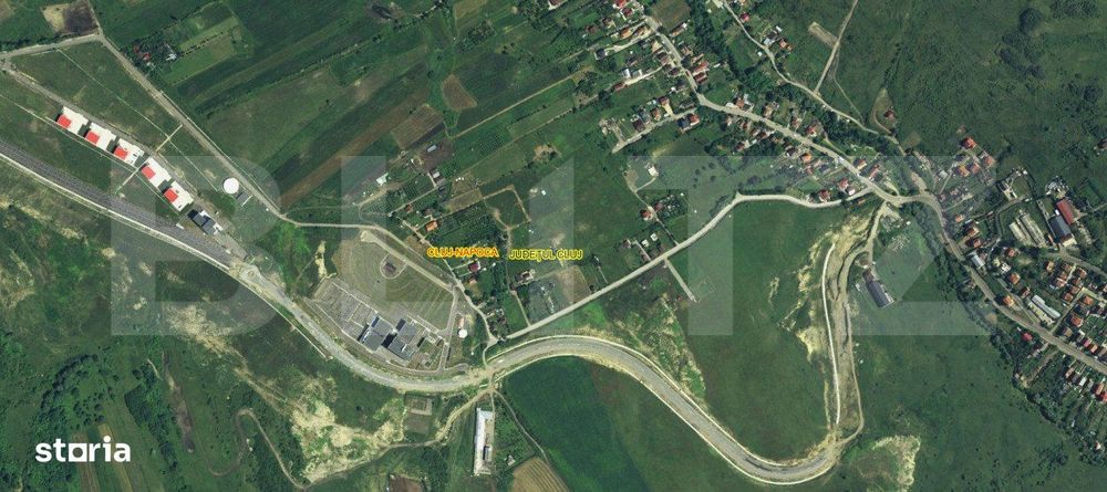 Teren intravilan construibil 2000 mp, Valea Chintaului, curti construc