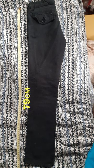 Брюки школьные синие