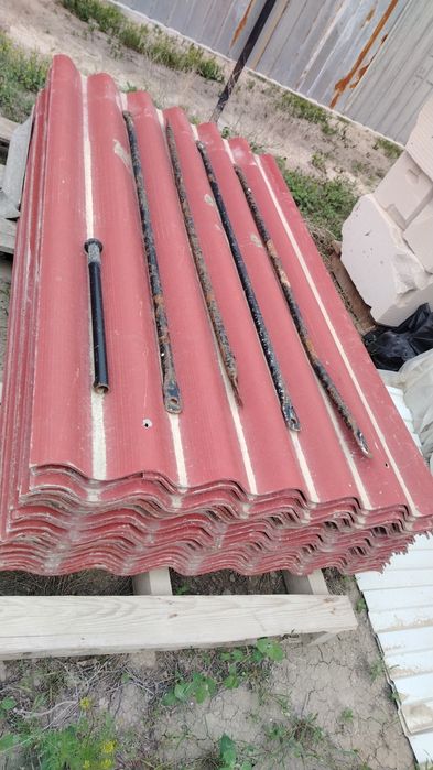 шифер б/у кызыл 30шт бар