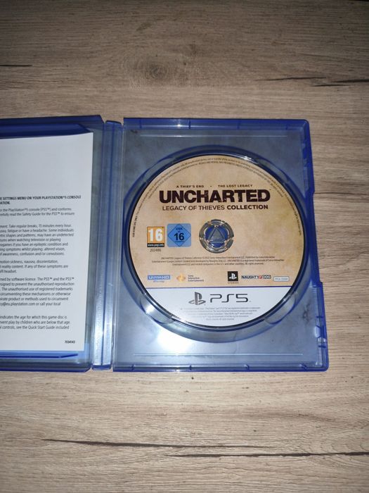 Uncharted legacy of thives collection remastered PS5