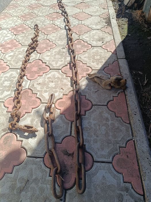 Цепи разные для боронов, для собак