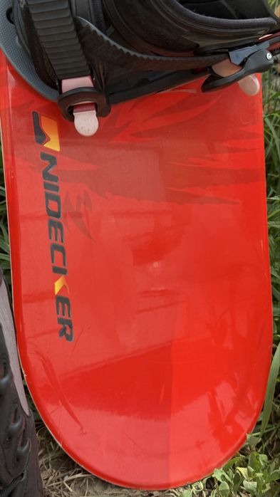Сноуборд р120 и ботинки 37р nidecier
