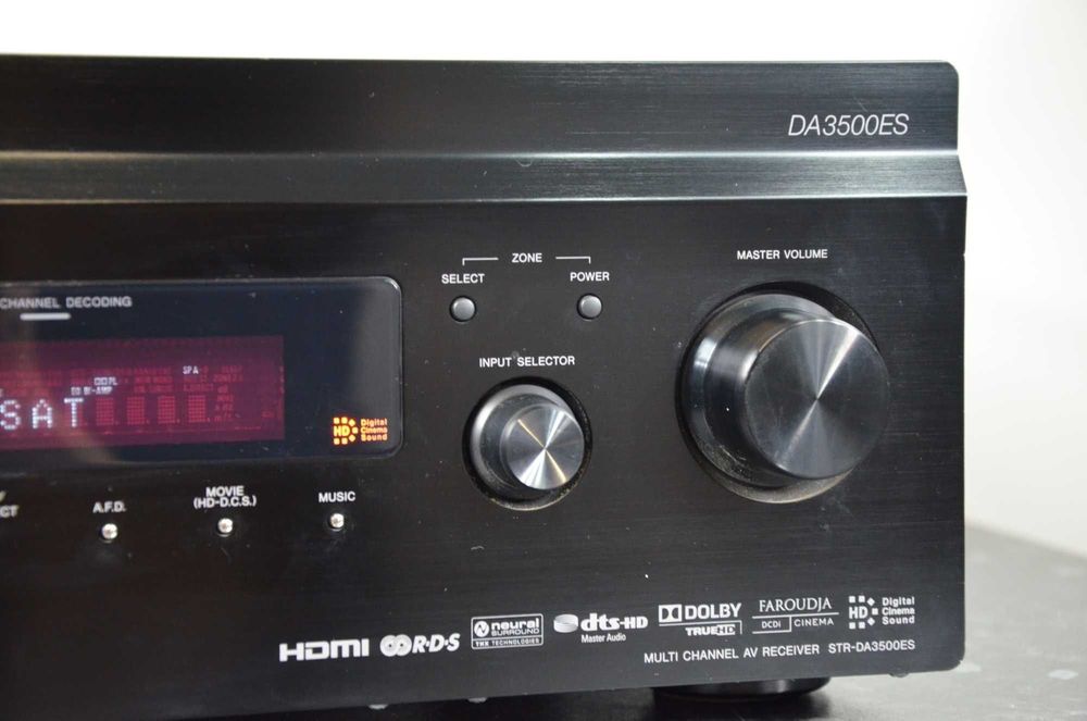 Sony STR-DA3500ES ES Series AV Ресивър с дистанционно и микрофон