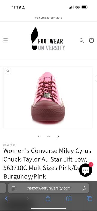 Кецове  Converse Miley Cyrus