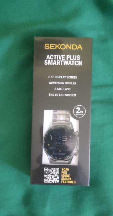 Oferta SIGILAT  Ceas Smartwatch SEKONDA Active Pro si Active Plus Smartwatch  curea neagra sau metalica rezistent la apa gps conectare telefon