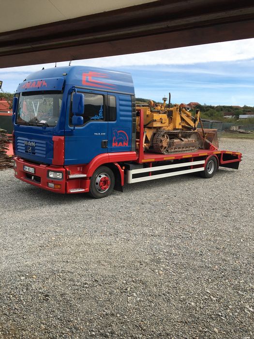 VARIANTE .Trailer ,platforma Man Tgl 12240 12 t.