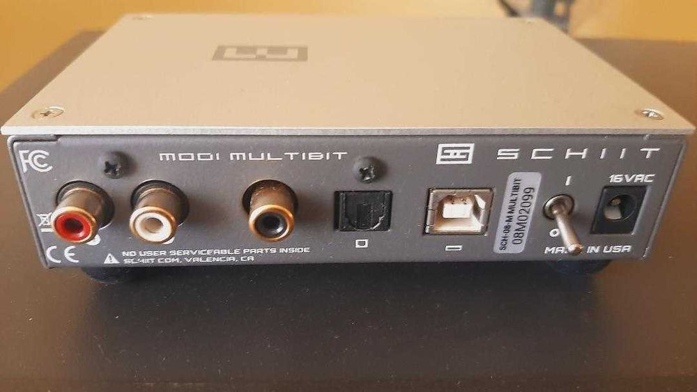 Schiit Modi Multibit High End DAC R2R,alimentator original,Impecabil
