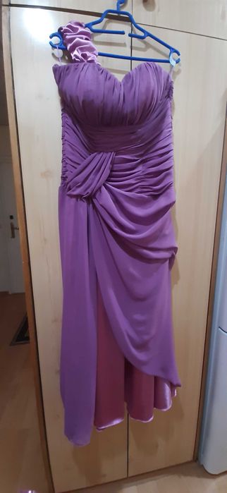 Бална рокля пепел от рози